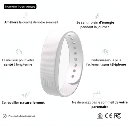 Bracelet alarme de réveil