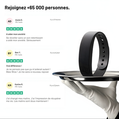 Bracelet alarme de réveil