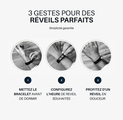 Bracelet alarme de réveil