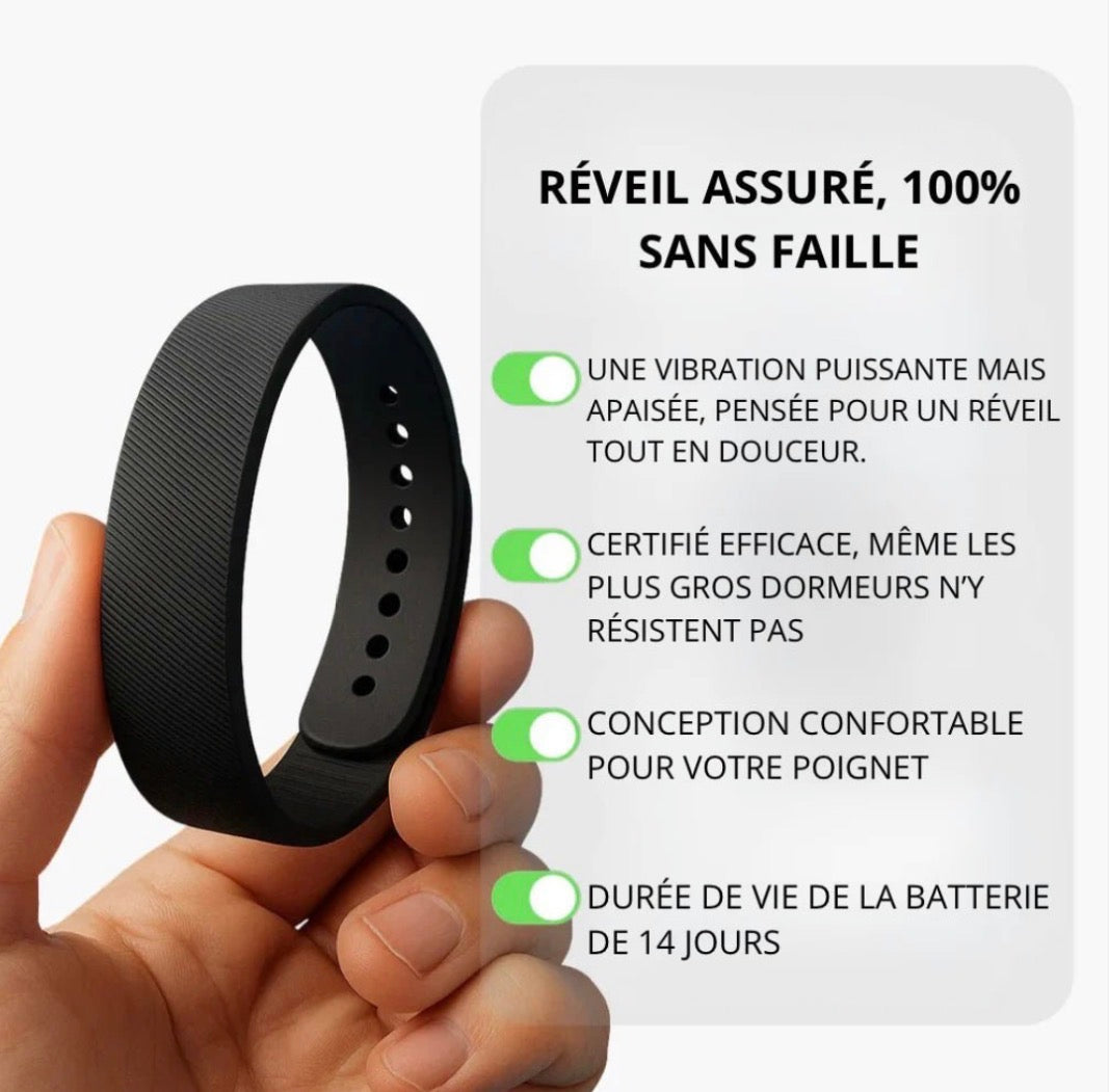 Bracelet alarme de réveil